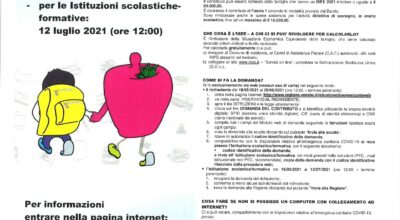 CONTRIBUTO REGIONALE BUONO-SCUOLA 2020-2021