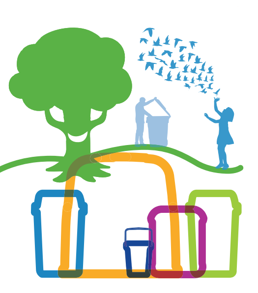 Calendario 2024 di raccolta dei rifiuti urbani