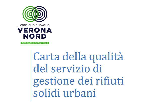 Carta della qualità del servizio di gestione dei rifiuti solidi urbani